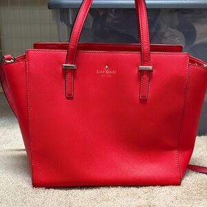 Kate Spade Vibrant Red Satchel